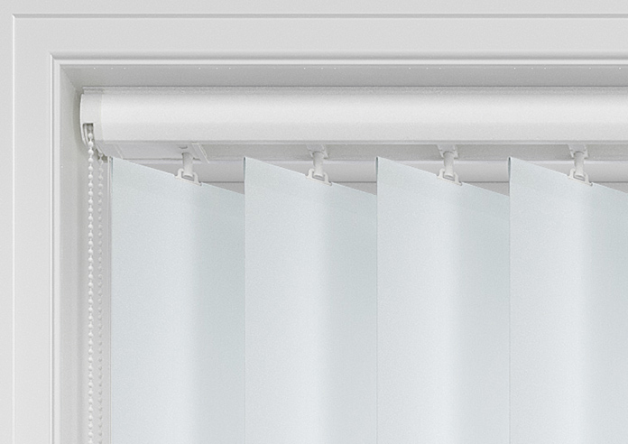 Trinity (FR Blackout), Silk White - Vertical Blind - Image 12